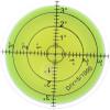 Pro Putt Green Reader, Golf Ball Marker, Golf Putting Aid Round Bubble Level High Precision Reader Tool Golf Accessories,Green view 1