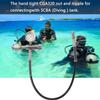 TBVECHI 4500PSI Tank Paintball SCBA Fill Adapter Station Charging Adapter Adaptor Scuba Tank Fill Station Pcp Paintball Fill Adapter with 60cm Microbore Hose Diving Cylinder Inflation Valve view 2