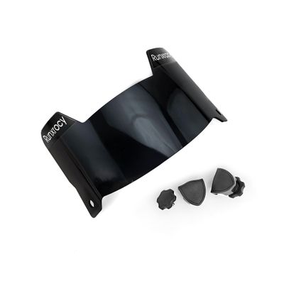 Runxrocy Football Visor Eye Shield Universal Fit Outdoor Sports Eye Protective Shield for Helmet with Visor Clips Scratch Resistance
