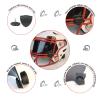 Runxrocy Football Visor Eye Shield Universal Fit Outdoor Sports Eye Protective Shield for Helmet with Visor Clips Scratch Resistance view 3