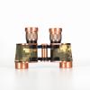 Retro 8x24 Binoculars, High Power Hd, Full Metal Body with Alligator Leather, Perfect for Hunting, Camping, Birding and Outdoor Activities (Copper Camouflage) view 1