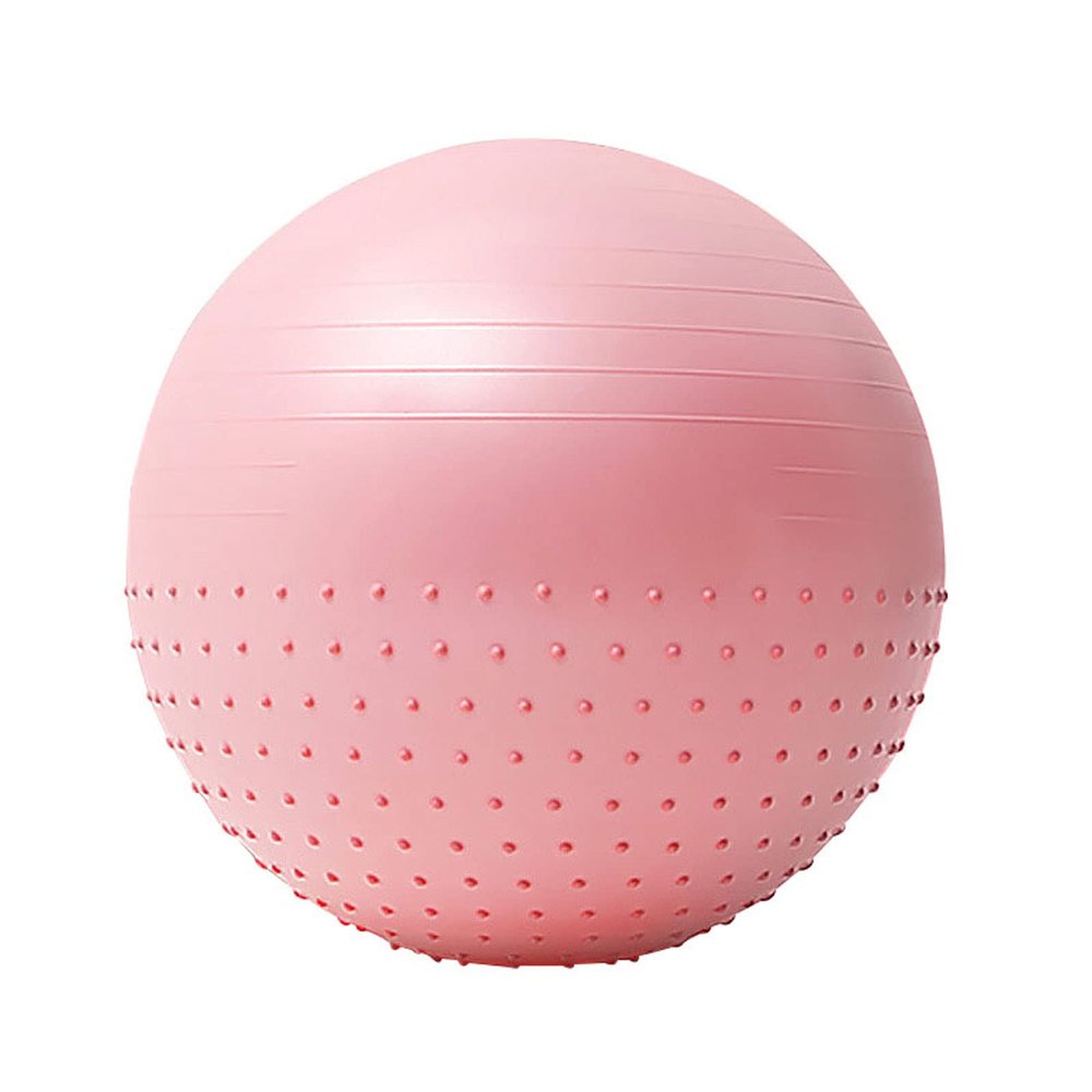 WJIHUYU Extra Thick Yoga Ball Exercise Ball, 3 Sizes Ball Chair Heavy Duty Swiss Ball for Balance Stability Pregnancy Physical Therapy Quick Pump Included