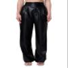 [BLANKNYC] Womens High Rise Vegan Leather Pant, Night Party, 24 Regular US
