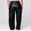 [BLANKNYC] Womens High Rise Vegan Leather Pant, Night Party, 24 Regular US view 2
