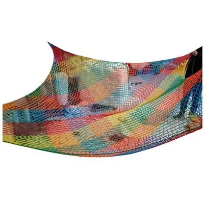 Climbing Cargo Net 5mm Thick 5cm mesh Durable Climbing Cargo net Double Layers Playground Net Polyester Double Layers Cargo Net Climbing Outdoor Rope Bridge Net (Size : 3X4.5m)