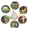 Climbing Cargo Net 5mm Thick 5cm mesh Durable Climbing Cargo net Double Layers Playground Net Polyester Double Layers Cargo Net Climbing Outdoor Rope Bridge Net (Size : 3X4.5m) view 4