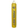 PROLAST Heavy Punching Kicking Bag for Adults, Boxing, MMA, Martial Arts, Muay Thai, Strength Training Equipment, Filled, 6ft, 150 lbs, Vertical Logo, Yellow Gray