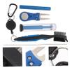 BESPORTBLE 2sets Retractable Groove Cleaner Brush Golf Cleaning Tool for Daily Maintenance Lightweight and Easy to Carry for Golfing Supplies Random Color view 4
