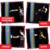 PROLAST Heavy Punching Kicking Bag for Adults, Boxing, MMA, Martial Arts, Muay Thai, Strength Training Equipment, Filled, 6ft, 150 lbs, Vertical Logo, Light Blue Gold view 2