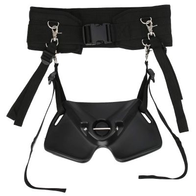 Alomejor Fishing Rod Fighting Belt, Fishing Belt Shoulder Harness Stand Up Fish Fighting Rod Holder