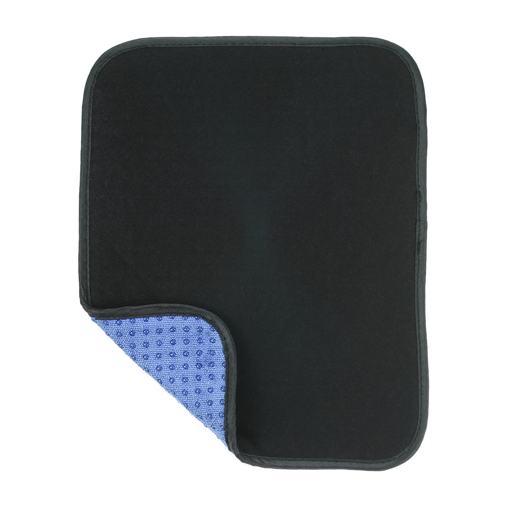 PATIKIL Bowling Ball Towel 10x8 Inch, Microfiber Shammy Pad for Bowling Ball, Blue