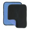 PATIKIL Bowling Ball Towel 10x8 Inch, 2 Pack Microfiber Shammy Pad for Cleaning Bowling Ball, Blue view 1