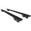 apline Compatible with Kia Sedona 3 (YP) 2015-2020 Hook Model Car Roof Rack Cross Bar Black Aluminium 2 Bars view 1