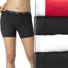 Hanes Women's Originals Mid-Thigh Boxer Brief Pack, Stretch Cotton Panties, Assorted, 4-Pack view 1