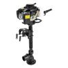 4HP Outboard Motor, 4-Stroke 2900W Boat Trolling Motor Engine with CDI lgnition System, Short-Shaft Air-Cooled Gasoline Model for Kayak Fishing and Boating view 3