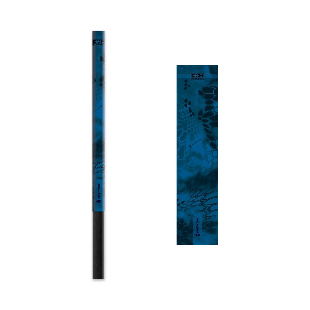 Bohning 5.5" Kryptek Arrow Wraps, Large, Kryptek Blue
