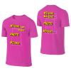 Custom Unisex T-Shirts,Custom Tee Shirts Design Your Own,Add Design/Text/Photo/Logo,Fuchusia view 1