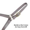 Reinsman Classic Nylon Halter (9709) | Durable Double-Ply 1-Inch Nylon Halter with Adjustable Buckle at Crown & Resistant Hardware | Horse Tack for Everyday Riding, Graphite Gray, Small Horse view 2