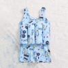 Kids Baby Boy Girl Float Suit with Adjustable Buoyancy Excavator Floatation Swimsuit Floating Swimwear Bathing Suit Toddler Float Swim Vest with 8 Removable Buoyancy Sticks Blue Excavator 2-3 Years view 2