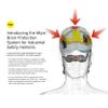 PIP Traverse Vented, Industrial Climbing Helmet with MIPS Technology, ABS Shell, EPS Foam Impact Liner, HDPE Suspension, 4-Point Chin Strap, ANSI II, Red (280-HP1491RVM-15) view 3