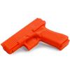 American Safety Props - Non-Functional Solid Polymer Holster Molding Gun Prop - (Prepped) - Blaze Orange - U.S.A. Made - Compatible with Glock 45 view 3