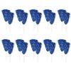 Anderson's School Spirit Shakers, Cheerleader Pom Poms, Sports Fan Gear, Football Accessories, Homecoming, Royal Blue Metallic, Package of 20, 20 Count view 2