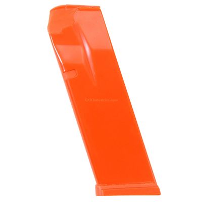 American Safety Molds - Compatible with Springfield Armory Hellcat Pro - Non-Functional Solid Polymer Magazine - Blaze Orange - U.S.A - Magazine Holster Molding Prop