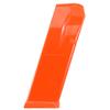 American Safety Molds - Compatible with Springfield Armory Hellcat Pro - Non-Functional Solid Polymer Magazine - Blaze Orange - U.S.A - Magazine Holster Molding Prop view 2