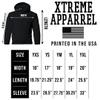 Xtreme Apparrel Vintage Dallas Kids Hoodie Sweatshirt for Football Fans (Charcoal Hoodie, YXL) view 2