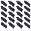 Anderson's Premium Metallic Black Foil School Spirit Shakers, Cheerleader Pom Poms, Sports Fan, Football, Basketball, Homecoming, Squad, Team, Party, Dance Club, Performance, Celebration Pack of 100 view 2