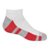 Fruit of the Loom Boys' Ultimate Sports Comfort No Show Socks (10 Pack), WHITE, Medium view 2