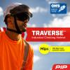 PIP Traverse Non-Vented, Industrial Climbing Helmet with MIPS Technology, ABS Shell, EPS Foam Impact Liner, HDPE Suspension, 4-Point Chin Strap, ANSI II, White (280-HP1491RM-01) view 3
