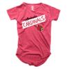 Wes and Willy NCAA Girls S/S Burnout Tee,Louisville Cardinals, 2T, Cherry view 1