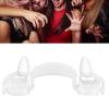 Retractable Vampire Fangs,Retractable Teeth Fangs False Tooth for Halloween Costume Cosplay Party Decorations view 3
