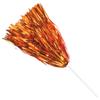 Anderson's Premium Metallic Orange and Royal Blue Foil School Spirit Shakers Cheerleader Pom Poms Sports Football Basketball Homecoming Squad Team Party Dance Club Performance Celebration Pack of 50 view 3
