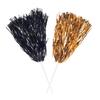 Anderson's School Spirit Shakers, Cheerleader Pom Poms, Sports Fan Gear, Football Accessories, Homecoming, Black and Gold , Gold & Black, 50 Count view 1