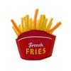 Nicky Bigs Novelties Funny Party Crazy Silly Food Hats French Fries Hamburger Hot Dog Hat Chef Theme Novelty Costume Dress Up view 4