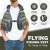 MAXD Fly Fishing Vest - Fishing Vests for Men - Fishing vest for Women - Fly Fish Packs - Fishing Vest Pack - Fishing Vest With Pockets - Fisherman Vest - Fly Fishing Jacket view 2