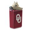 FUNTOPS Reusable Water Bottle | Officially Licensed NCAA Sports Bottle | BPA Free | Dishwasher Safe | Boomer & Sooner Mascot | 8 oz Drink in the Box - The University of Oklahoma view 1