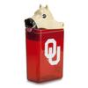FUNTOPS Reusable Water Bottle | Officially Licensed NCAA Sports Bottle | BPA Free | Dishwasher Safe | Boomer & Sooner Mascot | 8 oz Drink in the Box - The University of Oklahoma view 2