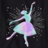 The Children's Place Girls' Gymnastics,Cheer,Dance Short Sleeve Graphic T-Shirts, Ballerina on Pointe, X-Large view 2