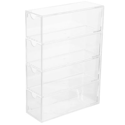 iplusmile Acrylic Sunglasses Organizer Transparent Display Rack for Eyeglasses Jewelry and Stationery Storage and Stylish Design for Home Office Use