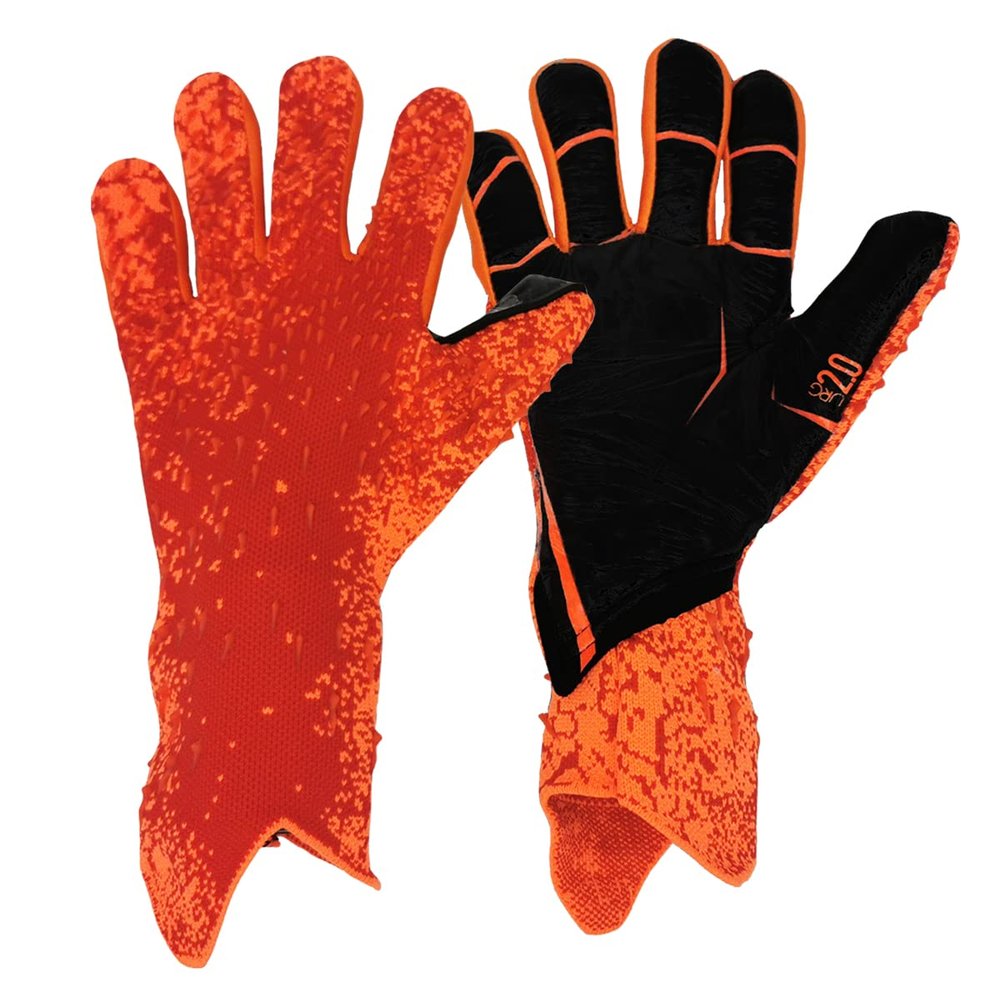 Scott Edward Football Goalkeeper Gloves for Boys Kids Children Adult Soccer Goalkeeper Kit Premium Goalkeeper Gloves Super Grip & Protection Size 6/7/8/9/10