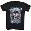 American Classics Motorhead Snaggletooth Blue Frame T Shirt Black 4XLT view 1