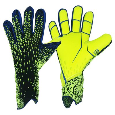 Scott Edward Football Goalkeeper Gloves for Boys Kids Children Adult Soccer Goalkeeper Kit Premium Goalkeeper Gloves Super Grip & Protection Size 6/7/8/9/10