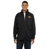 Vantage Apparel Men's Collegiate Full Zip Soft Shell Micro Fleece Jacket, Missouri Tigers, Black, Large view 1