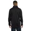 Vantage Apparel Men's Collegiate Full Zip Soft Shell Micro Fleece Jacket, Missouri Tigers, Black, Large view 2
