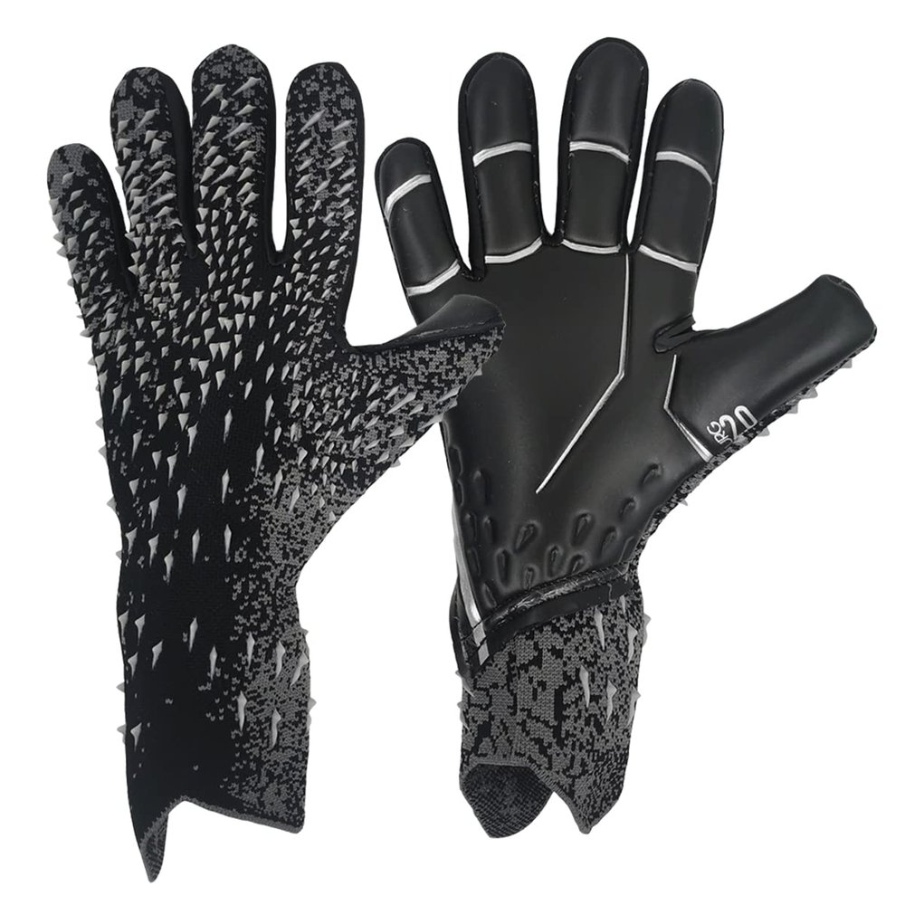 Scott Edward Football Goalkeeper Gloves for Boys Kids Children Adult Soccer Goalkeeper Kit Premium Goalkeeper Gloves Super Grip & Protection Size 6/7/8/9/10