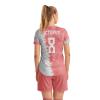 ORKY Custom Soccer Jersey, Women Futbol Shirt Short Set, Personalize Name Team Sport Uniform(Pink 2XS) view 2