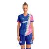 ORKY Custom Soccer Jersey, Women Futbol Shirt Short Set, Personalize Name Team Sport Uniform(Blue L) view 1